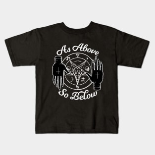 As Above So Below Kids T-Shirt